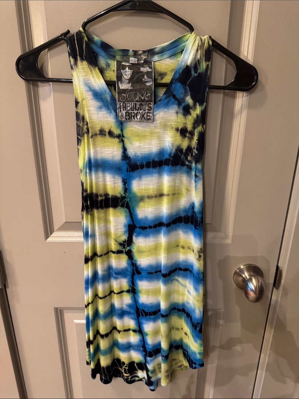 NWOT Young Fabulous & Broke Tie-Dye Tank/Tunic